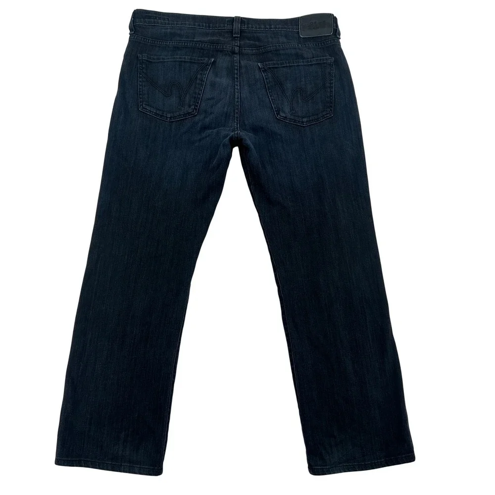 Citizens of Humanity Sid Jeans Straight Leg Stretch Denim Classic Men Size 36X29